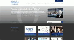 Desktop Screenshot of faerchfonden.dk